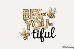 BEE-YOU-tiful PNG, Sunflower Sublimation PNG Product Image 2