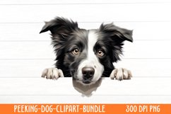Peeking Dog Collection Clipart Product Image 1