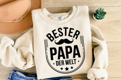 Bester Papa svg | Svg Cut File | Shirt Svg Product Image 2