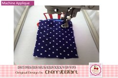 Independence Day Numbers machine applique embroidery bundle Product Image 2