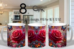Spring rose | Mug Sublimation design bundle Product Image 1