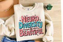Neuro Diversity is Beautiful Svg | Svg Cut File | Shirt Svg Product Image 2