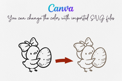 Naive Easter Doodle Clipart Bundle SVG PNG Bundle Product Image 5