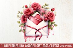 Victorian Valentines Day Clipart, Valentines Day PNG Product Image 1