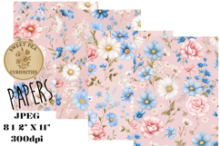 Shabby Chic, Papers, Junk Journal Product Image 1