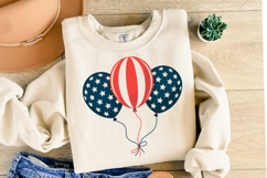 USA Balloons Svg Design | Svg Cut Files | Shirt Svg Product Image 2
