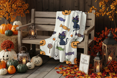 Autumn Blanket Mockup Product Image 2