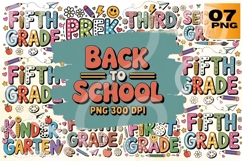 Back to School PNG Bundle 7 Product Image 1