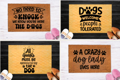 Dog Doormat SVG Product Image 1