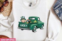Lucky PNG, St Patricks Day Gnome Sublimat Product Image 1