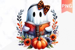 Halloween Ghost Sublimation - Halloween Clipart PNG Design Product Image 1