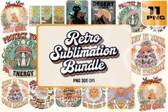 Retro Sublimation Bundle - 300 DPI Product Image 1