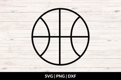 Basketball Ball SVG, Sports SVG Product Image 1