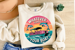 Whatever floats your Boat svg | Svg Files | Shirt Svg Product Image 2