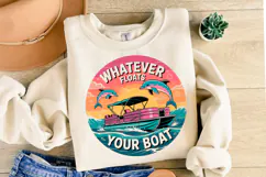 Whatever floats your Boat svg | Svg Files | Shirt Svg Product Image 2