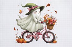 Halloween Fall Ghost Sublimation, Halloween Sublimatiori Product Image 1