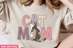 Cat Mom PNG, Cat Mom Sublimation PNG Product Image 2