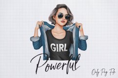 Funny Beautiful Girl Quotes Sublimation PNG, Powerful Product Image 2