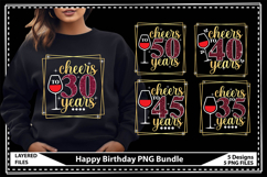 Happy Birthday PNG Bundle Product Image 1