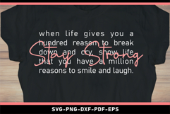 Stay strong SVG, Motivational quote SVG T shirt designs Product Image 1