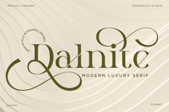 Dalnite - Modern Luxury Serif Font Product Image 1