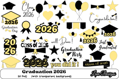 2026 graduation png/ clipart Product Image 1