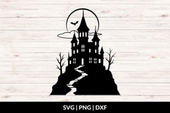 Victorian Haunted House SVG, Halloween SVG Product Image 1