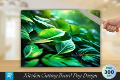 Leaves Cutting Board Sublimation Design Product Image 1