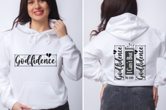Godfidence svg / God fidence / Faith svg / Inspirational Product Image 1