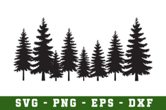 Trees Svg | Camping Svg | Svg Cut Files Product Image 1