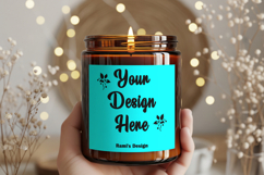 Soy candle mockup Product Image 2