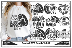 Football Svg Bundle, Football Mom Svg, Game Day Svg Product Image 1