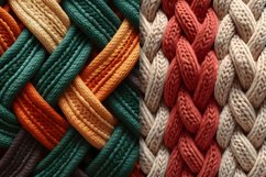 Boho Knitted Seamless Patterns Bundle Product Image 2