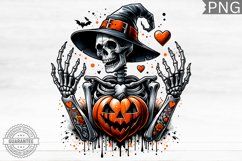 Halloween Skeleton - Halloween PNG Design Product Image 1