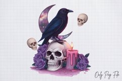 Pastel Pink Halloween Sublimation PNG Product Image 1