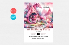 Baby Shower Invitation Template 225 Product Image 1