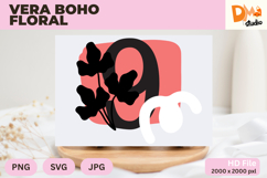 Veranique Boho Floral Monogram Product Image 1