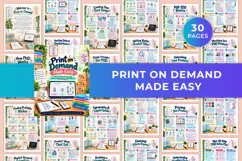 Print on Demand Made Easy Kdp interiors Product Image 1