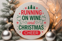 Running On Wine And Christmas Cheer Product Image 2