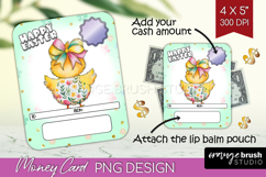 Easter Money Card PNG - Easter Money Card Holder Product Image 1