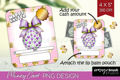Easter Money Card PNG - Easter Money Card Holder Product Image 1