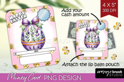 Easter Money Card PNG - Easter Money Card Holder Product Image 1