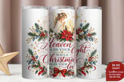 Emmanuel Christmas Tumbler Wrap, Christian Christmas 20oz Tu Product Image 2