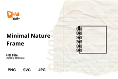 Minimal Nature Frame Product Image 1