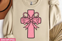 Pink Cross PNG ,God Is Love Clipart PNG Product Image 2