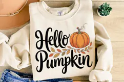 Hello Pumpkin Svg | Thanksgiving Svg | Shirt Svg Product Image 1