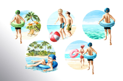Kids on the beach Product Image 2