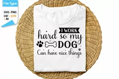 Dog SVG Design| Dog Cut File| Dog Mom Svg | Dog Lover SVG Product Image 1