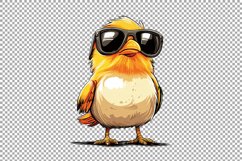 Sunglass Bird Art Print Product Image 2