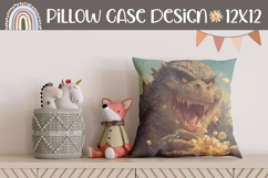 Fantasy Pillow Case Design, Funny Pillow Sublimation PNG Product Image 1